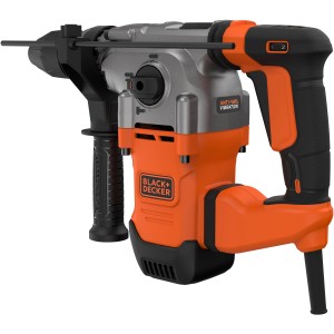 Black+Decker BEHS03K 1250 W-os fúrókalapács narancs és szürke színben.