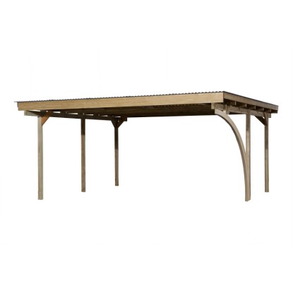 Weka 616 A dupla kocsibeálló ívvel 500 cm x 500 cm
