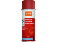 OBI lakkspray színes selyemfényű tűzpiros 400 ml