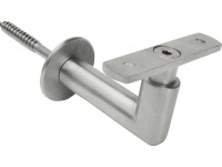 Kapaszkodótartó matt króm L alakú