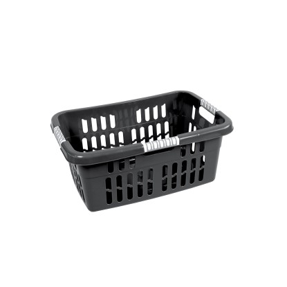 Flair Ruháskosár 'Luxus' 3 fogantyúval sötét szürke