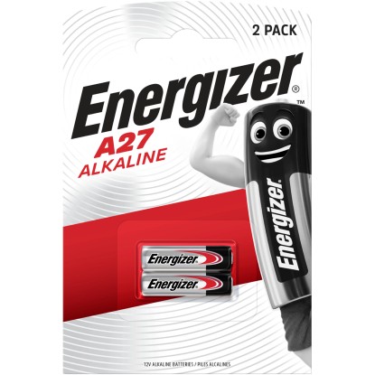 Energizer alkáli mangán elem A27 12 V 2 darabos csomag