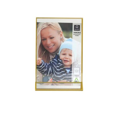 Fotókeret műanyag Amora arany S 13 cm x 18 cm
