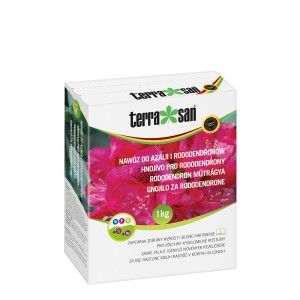 Terrasan Rhododendron műtrágya csomagolás, 1 kg-os kiszerelés.