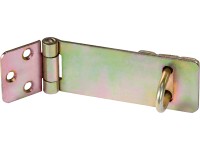 Biztonsági lakatretesz sárga horganyzott 85 mm x 35 mm