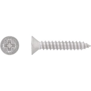 Süllyesztett fejű univerzális csavar, 4,8x16 mm, PH meghajtás. Csavar fához, műanyaghoz és betonhoz.