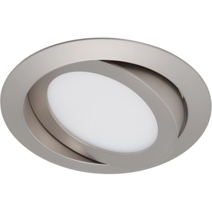 Briloner süllyesztett LED-es lámpa matt nikkel forgatható Ma: 3,4 cm átmérő: 14