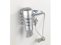 Wenko Static Loc Plus acél hajszárító-tartó króm 14 cm x 13 cm x 11 cm