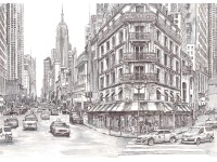 Komar vlies fotótapéta Downtown 350 cm x 250 cm