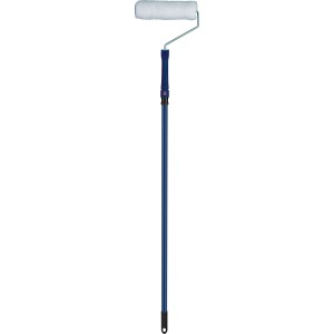 LUX-TOOLS Vestan festőhenger 25 cm kék teleszkópos nyéllel, kihúzható falak és mennyezetek festéséhez.