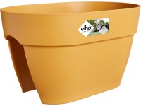 Elho Vibia Campana korlát virágcserép 39 cm x 26 cm x 22 cm mézsárga