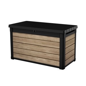 Keter 271424 Decocoat műanyag kerti láda 380 l - kőrisfa