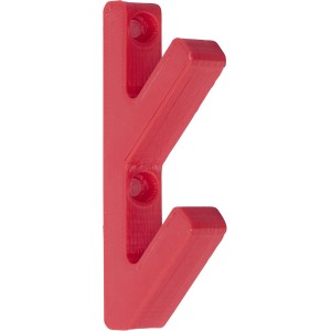 Piros Denpanels 3D akusztikus panel akasztó, 2 darabos szett, tartozék.