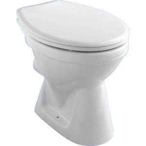 Fehér álló WC a WC-szettek kategóriából.