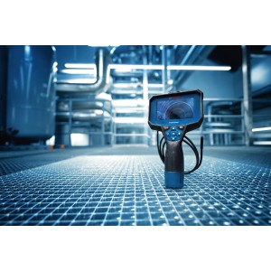 Bosch GIC 12V-4-23 C vizsgáló kamera tartozékokkal, 1,5 m kábellel, nehezen elérhető helyekhez.