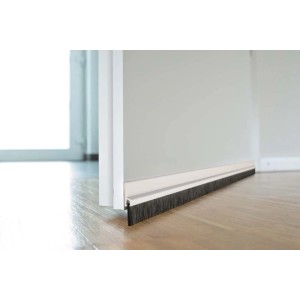 Ajtószigetelő kefe fehér 19 mm 100 cm x 4,4 cm