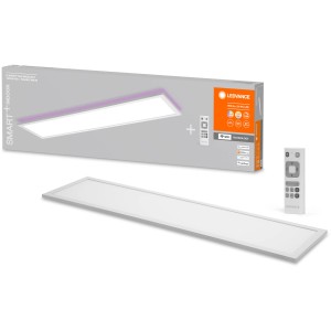 Ledvance LED Planon Plus mennyezeti lámpa, fehér okoslámpa távirányítóval, 100x25 cm.