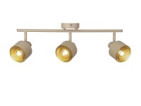 Rábalux Fedora mennyezeti spotlámpa 3-as 52,5 cm világosbarna