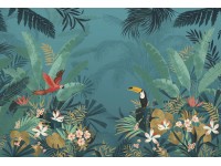 Komar nemszőtt fotótapéta Enchanted Jungle 368 cm x 248 cm