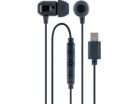 Schwaiger headset USB C fülbe fekete Schwaiger headset USB C fülbe fekete