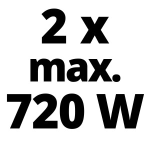 Szimbólumkép: Power X-Change akkumulátor Twinpack, max. 720W teljesítmény elektromos szerszámokhoz.