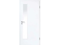 Dekorfóliás MDF beltéri ajtólap jobbos fehér