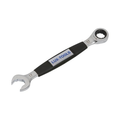 LUX-TOOLS Comfort racsnis kulcs 17 mm