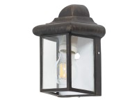 Rábalux Norvich kültéri fali lámpa IP43 22 cm antik arany