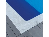 Summer Fun gránit szegély római lépcsőhöz 2,5 m Crystal Grey