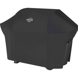 Fekete Jamestown grillhuzat Jaxon XL grillhez, 110x152x65 cm.