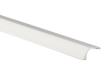 Piedal padlókiegyenlítő profil eloxált alumínium matt ezüst 8 mm x 0,9 m Piedal padlókiegyenlítő profil eloxált alumínium matt ezüst 8 mm x 0,9 m