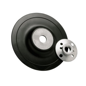 LUX tányérrostély szálas csiszolótárcsákhoz, 125 mm átmérő, sarokcsiszolókhoz.