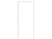 Belteri állítható ajtótok 100 mm - 120 mm FF fehér 80 cm x 210 cm balos Belteri állítható ajtótok 100 mm - 120 mm FF fehér 80 cm x 210 cm balos