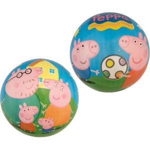 Peppa Pig műanyag labda, tökéletes szabadtéri játékhoz és szórakozáshoz.