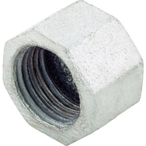 18,6 mm-es (Rp 1/2) temperöntvény csavaros kupak csőcsatlakozások tömítéséhez.