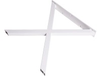 X-alakú asztalalátét fehér