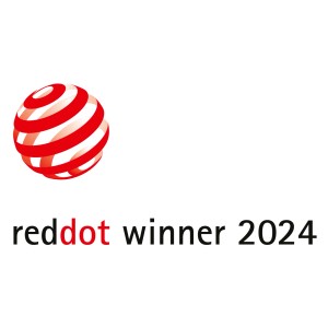 Red Dot Winner 2024 díj a LUX robotfűnyírónak.