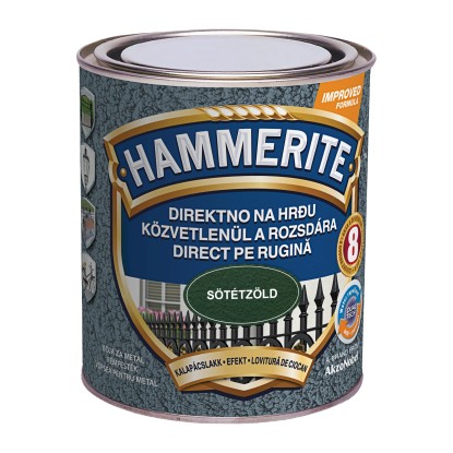 Hammerite fémfesték kalapácslakk sötétzöld 0,75 l