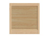Nyitott lamellás fenyőajtó 606 mm x mm 594