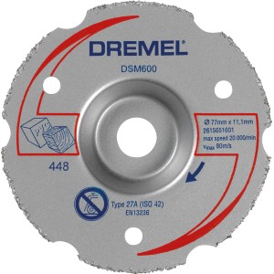 Dremel DSM600 többcélú vágókorong miniatűr szerszámokhoz, fa és puha anyagok vágásához.
