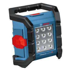 Bosch Professional GLI 18V-1200 C Solo akkus lámpa, kék munkalámpa 12 LED-del.