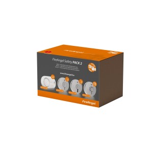 FireAngel Safety Pack 2: Különböző füstérzékelők készlete a nagyobb biztonság érdekében.
