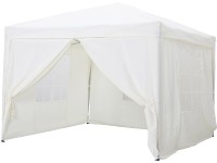 Összehajtható pavilon Pontino krémszínű 293 cm x 293 cm Összehajtható pavilon Pontino krémszínű 293 cm x 293 cm