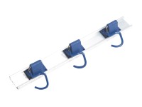 LUX-TOOLS szerszámtartó léc 3 db akasztóval 50 cm