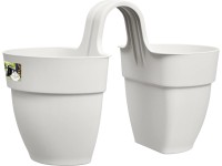 Elho Vibia Campana Flower Twin korlát. virágcserép 21 cm x 38 cm x 26,5 cm sely.