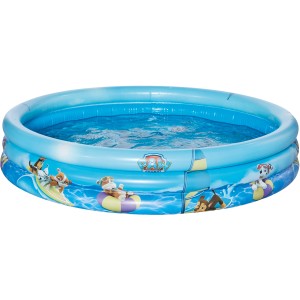 Kék Happy People Paw Patrol 3 gyűrűs pancsolómedence Paw Patrol mintákkal, Ø 100 cm.