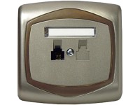 Mentavill telefoncsatlakozó Ton RJ11 szatén