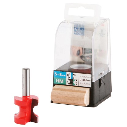 LUX keményfém félrúdmaró 28,5 mm