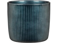 Scheurich kaspó Solido Linea 909 15 cm x 13,6 cm Brilliant Petrol