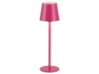 Just Light akkumulátoros asztali LED-lámpa Boteria pink 11 cm átmérő 37 cm